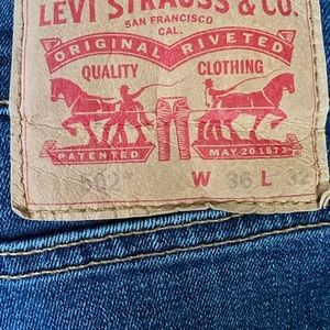 Levi’s Mens Jeans 502 Excellent condition 36x29